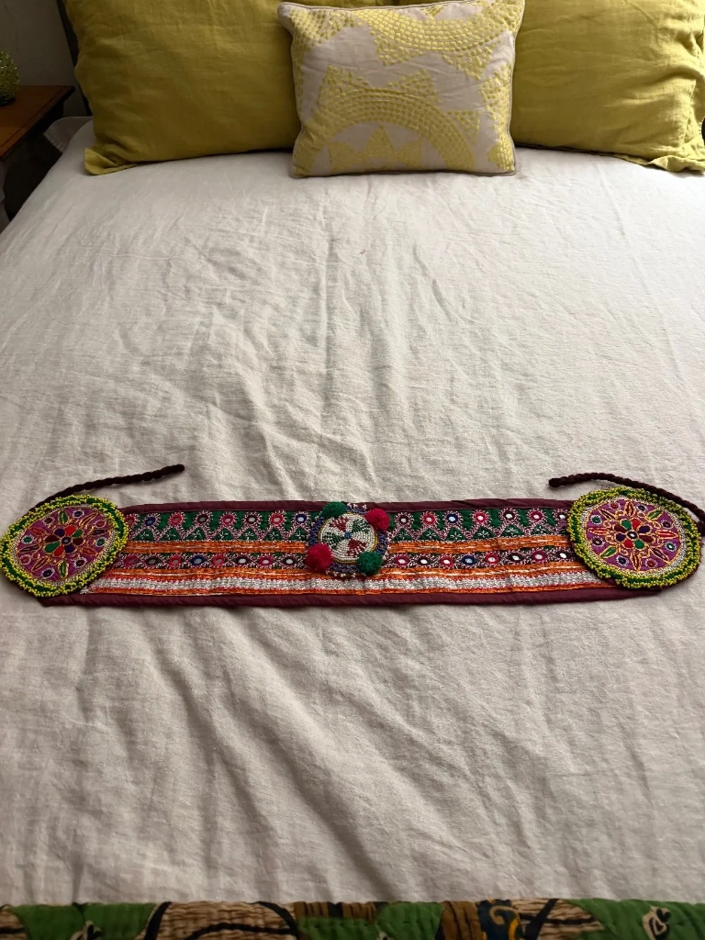 Unique Kuchi Tribal Fusion Beaded Belt